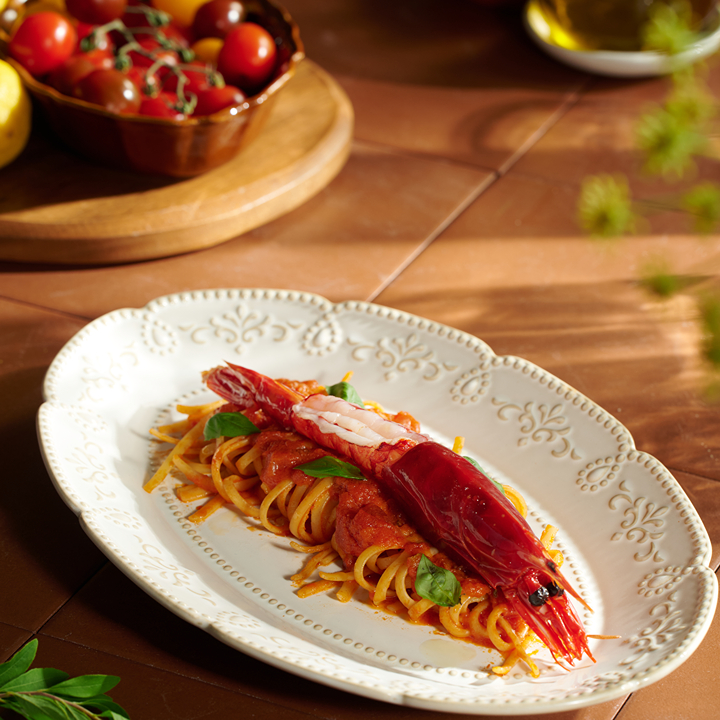 Pasta dish from Ponentino, a new Italian restaurant in Tseung Kwan O in Hong Kong 2026