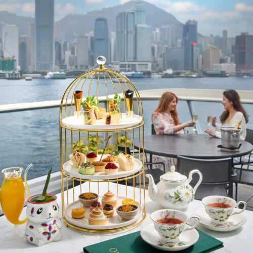 Afternoon Tea Set at The Orient Steakhouse in Harbour City Hong Kong