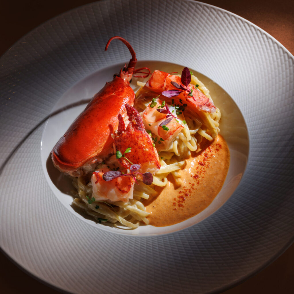 Boston Lobster Spaghetti at Cafe Landmark, a newly opened cafe in Central