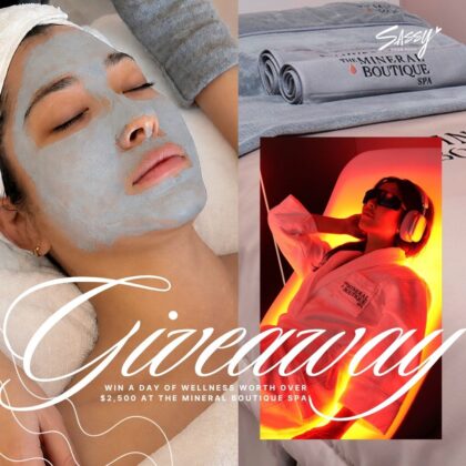The Mineral Boutique spa, Sassy giveaway