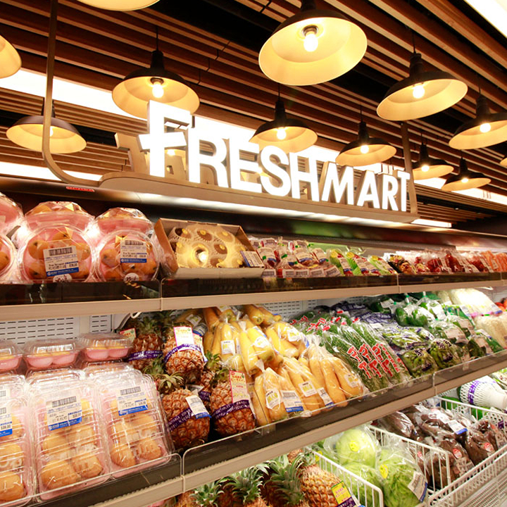 Freshmart section at SOGO department store in Hong Kong