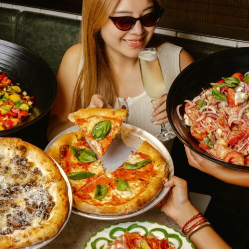 group shot of dishes from Emmer Pizza's New Menu in Hong Kong in October 2026