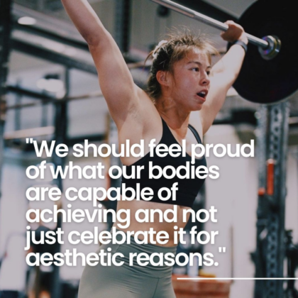 TEDxTinHauWomen Speaker Sofie Fella on women empowerment through sports, women's bodies and its strength