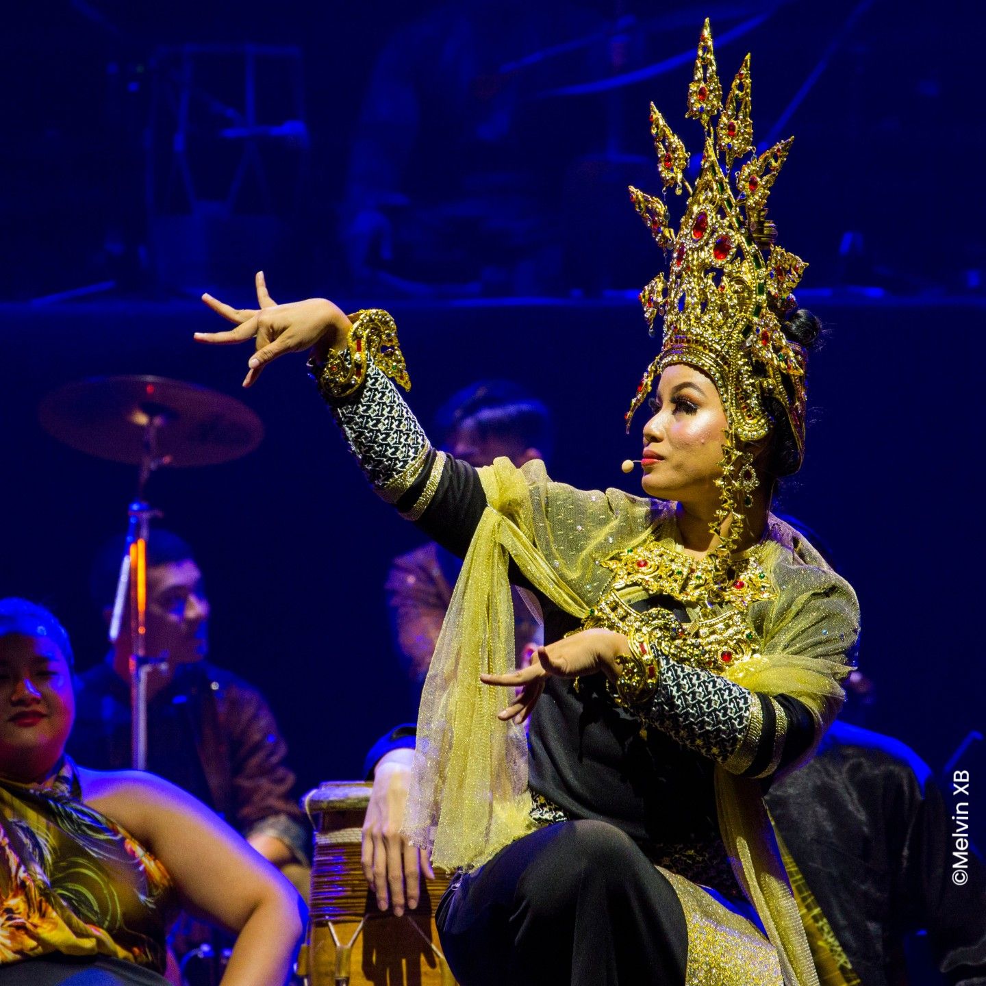 still image taken from the cultural production "Taksu" By Hands Percussion & Gamelan Yugana, coming to hong kong in november 2026