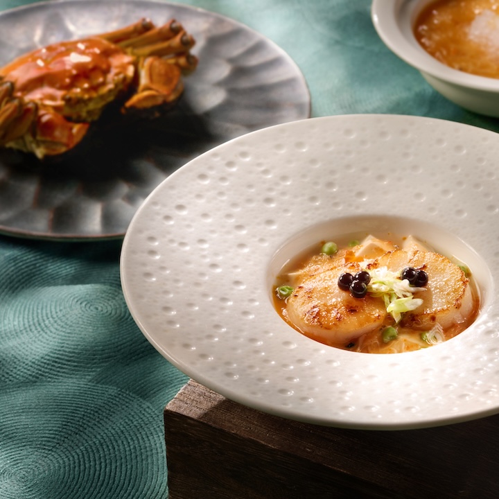 Chinesology 御膳蟹皇盛宴 - 太子玉枕 Sauteed Jumbo Scallop with Crab Cream and Homemade Tofu 2026