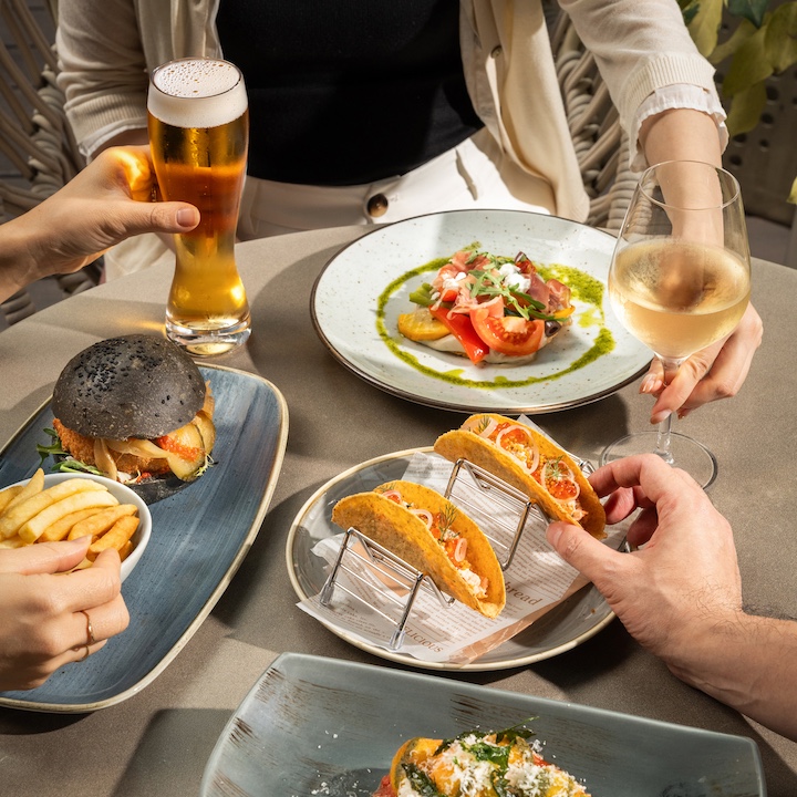 the new happy hour snack menu dishes served at platform 1889
